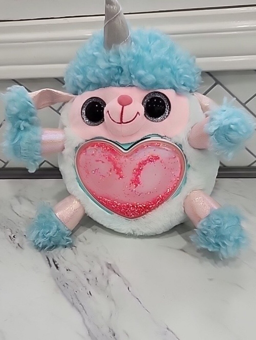 Zuru 11" Rainbocorn Fairycorn Surprise Plush Poodlecorn Glitter Heart With Wings